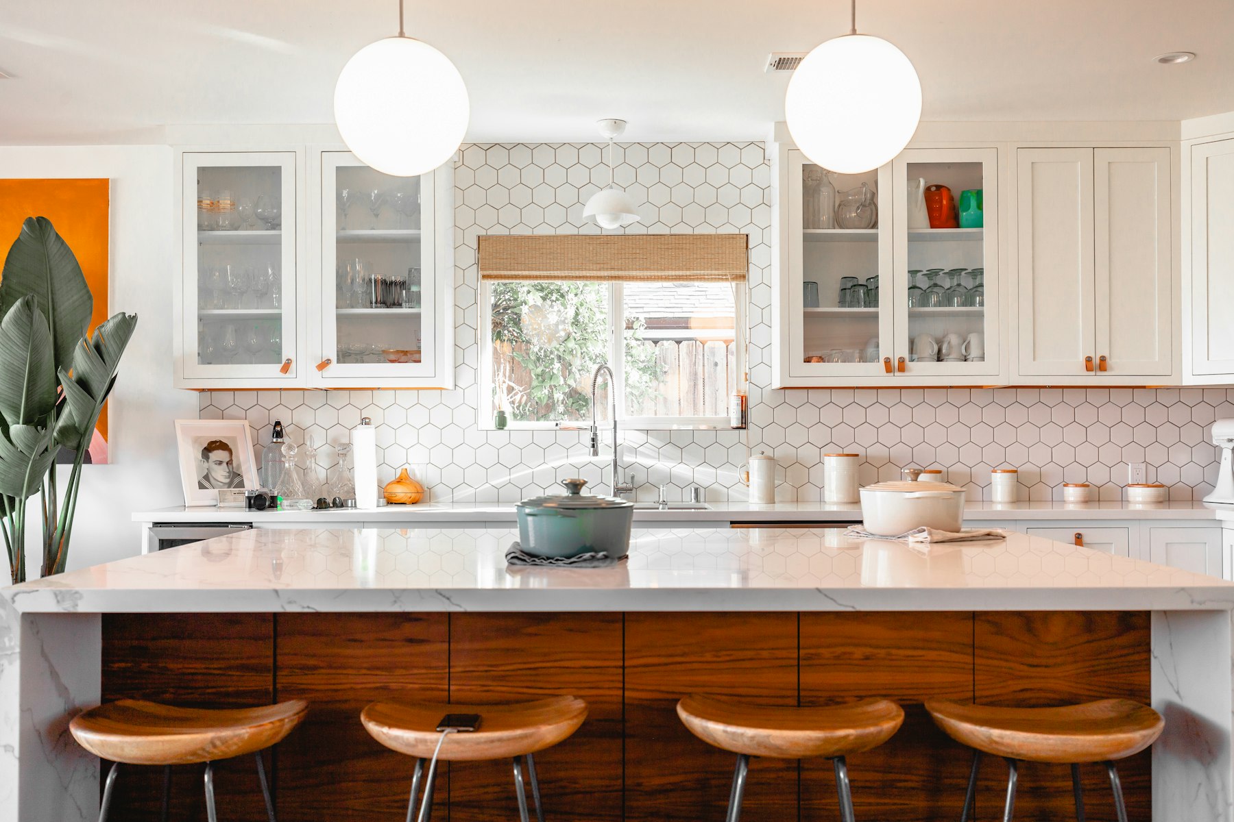 The kitchen, in stone.